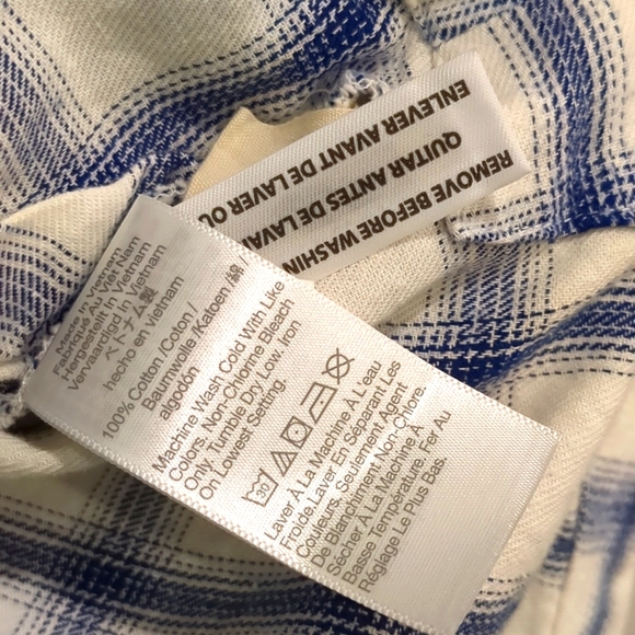 MADEWELL Flannel Crop (W 1X) - Picture 9 of 9